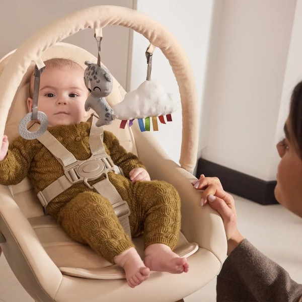 Фото - Стільчик для годування трансформер Kinderkraft 2в1 Kinderkraft Fini Up Beige (KHFINIUPBEG0000)